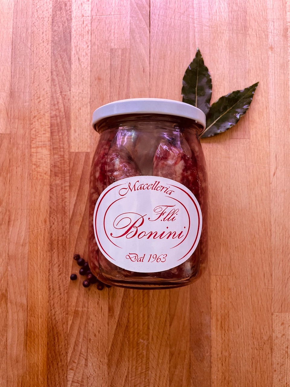 Salsiccia sott’olio