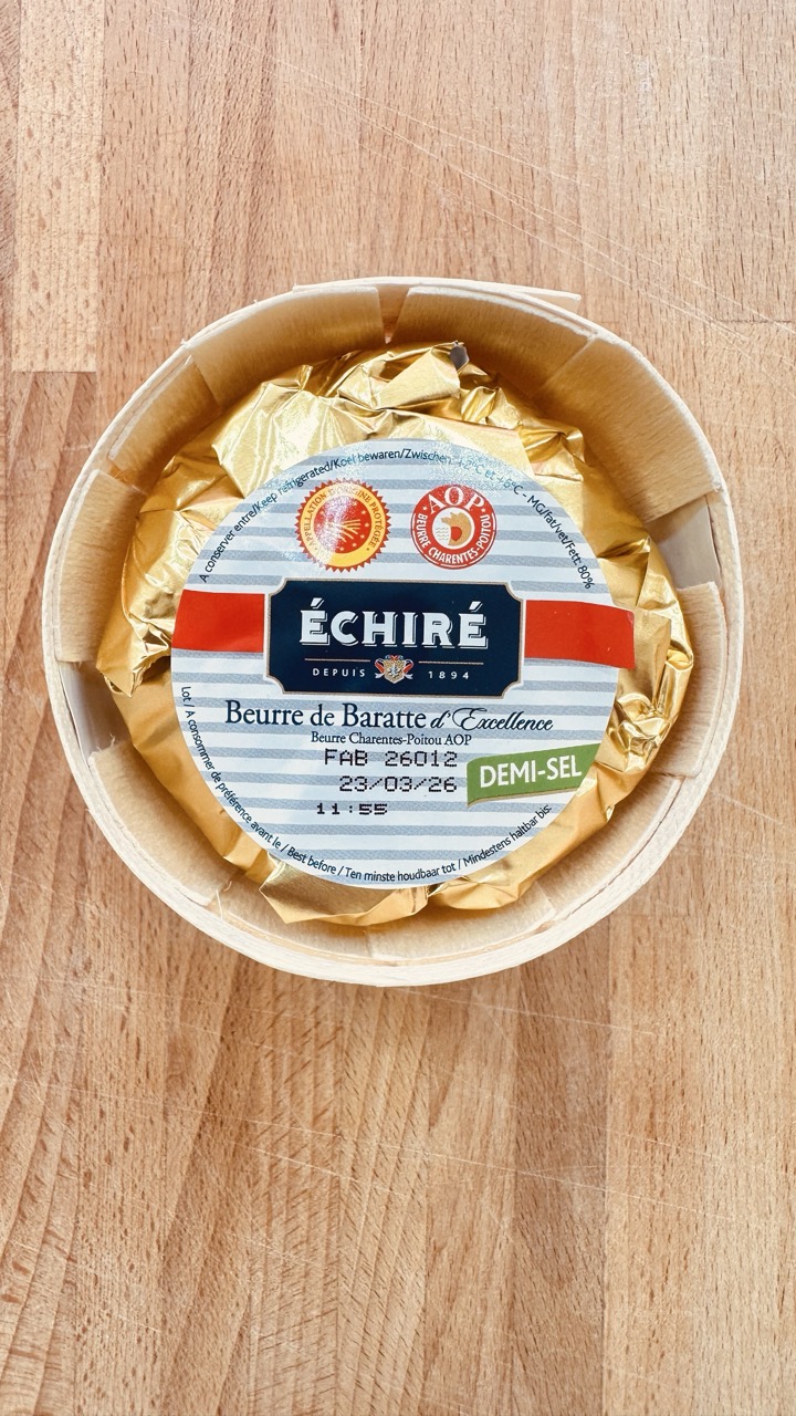 Burro Échiré demi-sel AOP